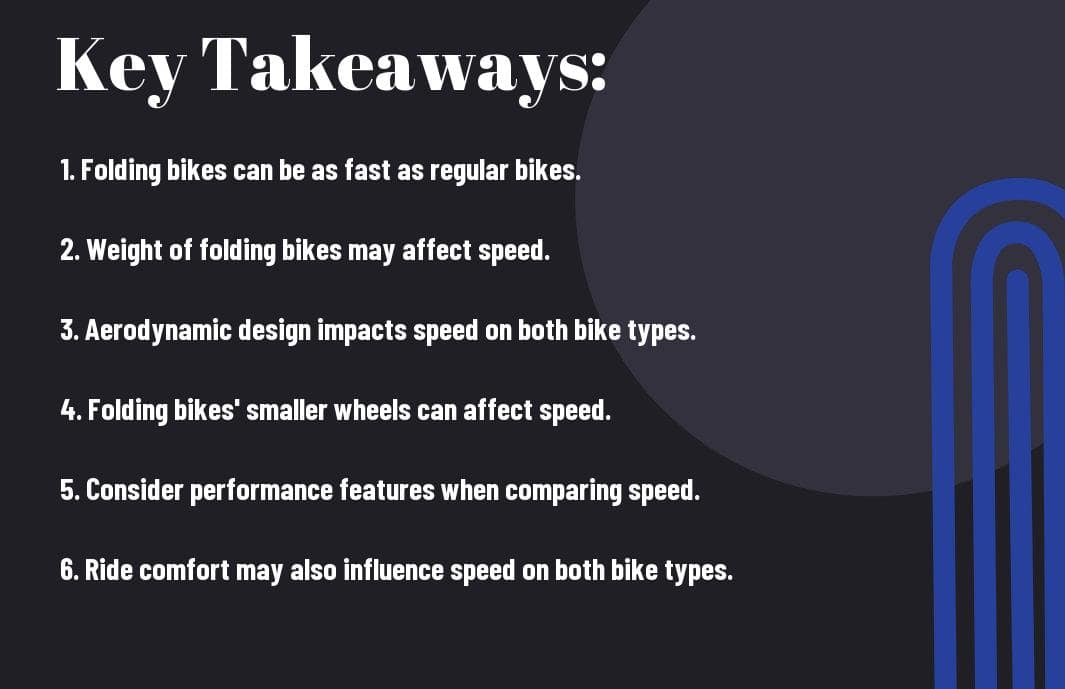 Are Folding Bikes Slower Than Regular Bikes? Best Bike Guide