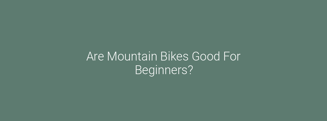 Are Mountain Bikes Good For Beginners? Feature Image