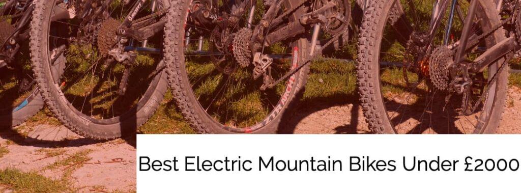 best electric mountain bikes under 2000
